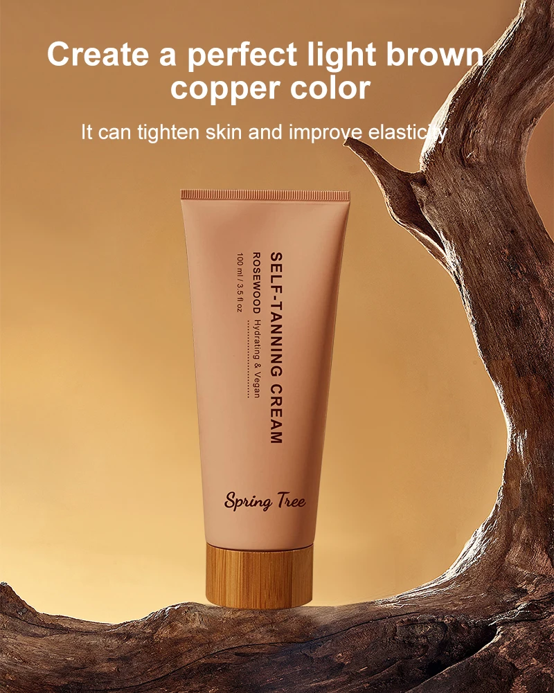 Spring Tree Private Label Vegan Hydrating Self Tanning Lotion