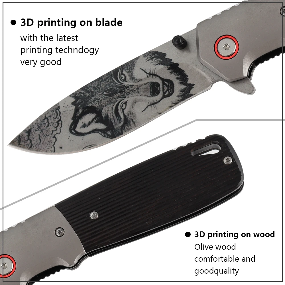 Cheap Factory Price Mini Flip Pocket Switch Blade Waterproof Knife