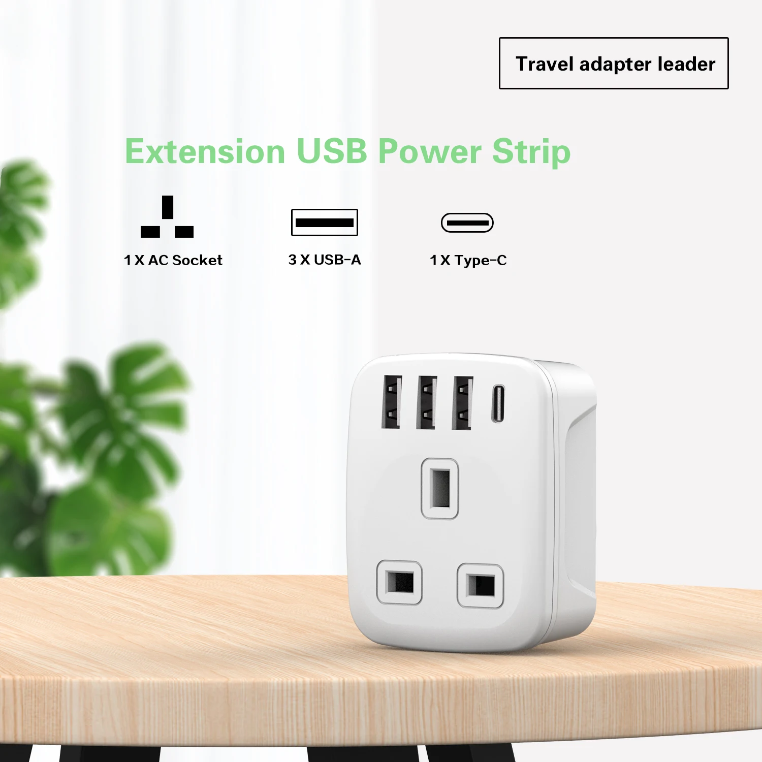 Adaptador De Enchufe Euro Europe Del Reino Unido A El Salvador