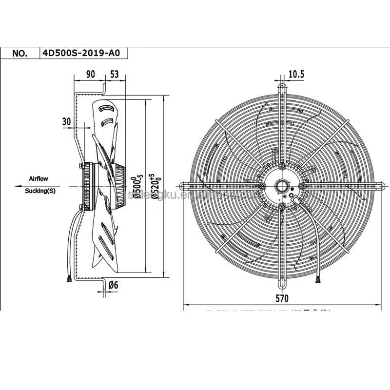 Condensing Unit, YWF, Axial - detail 18