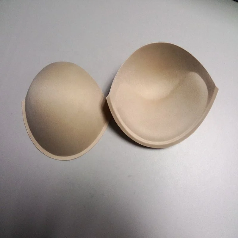 Wholesale Cheap Swimwear Underwear Foam Molded Push up Lightly Padded Bra Cups for Women