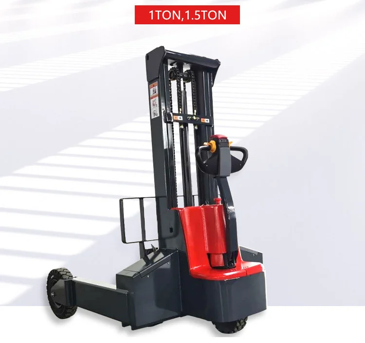 Efficient Warehouse Stacker Equipment Ergonomic Electric Stacker ...