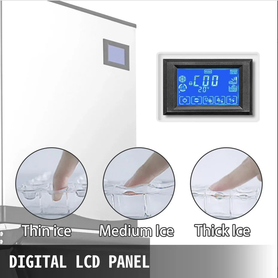 350 Lbs /24h Commercial Ice Maker Ice Cube Machine ice maker machine