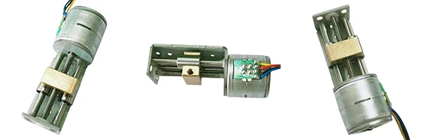 High Precision 4-wire 20mm Linear Stepper Motor with 1.5 kg Thrust for Precision Instruments