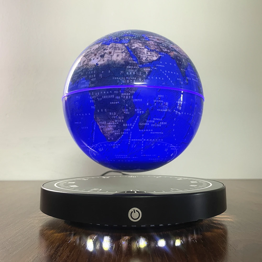 Globe levitation magnetique publicitaire - Présentoir Lévitation