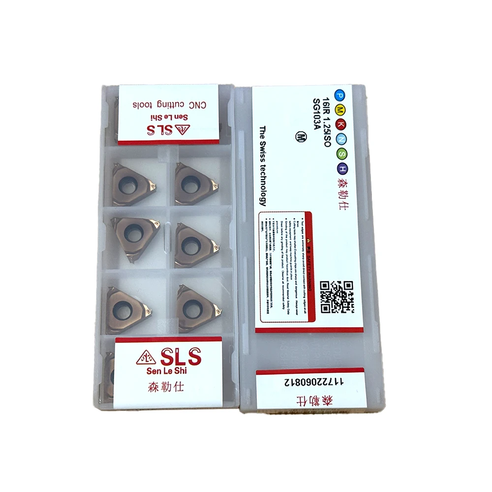 Cnc Turning Tool 16er/1.5iso 16er/2.0iso 16ir/2.5iso Carbide Inserts