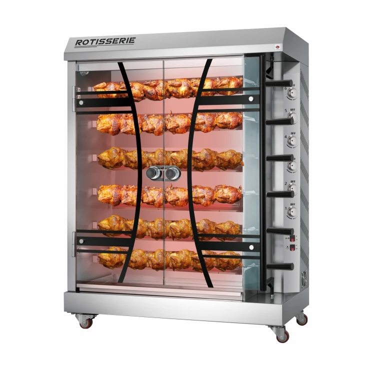 Electric Gas Chicken Rotisserie Machine - Sri Brothers Enterprises