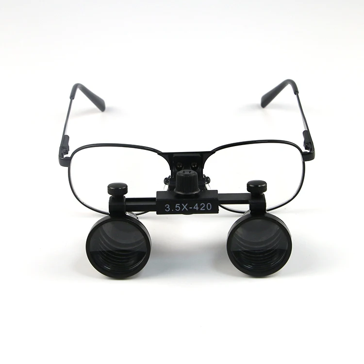 Стоматологическая лупа, хирургические увеличительные очки, портативные бинокулярные лупы 3,5x