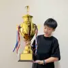 Swimming Trophy Model