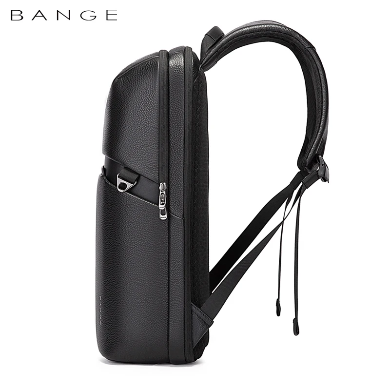 Bange New Genuine Leather Wholesale Man Business Bag Travel  Waterproof Custom Laptop Backpack