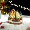 Gingerbread train music box