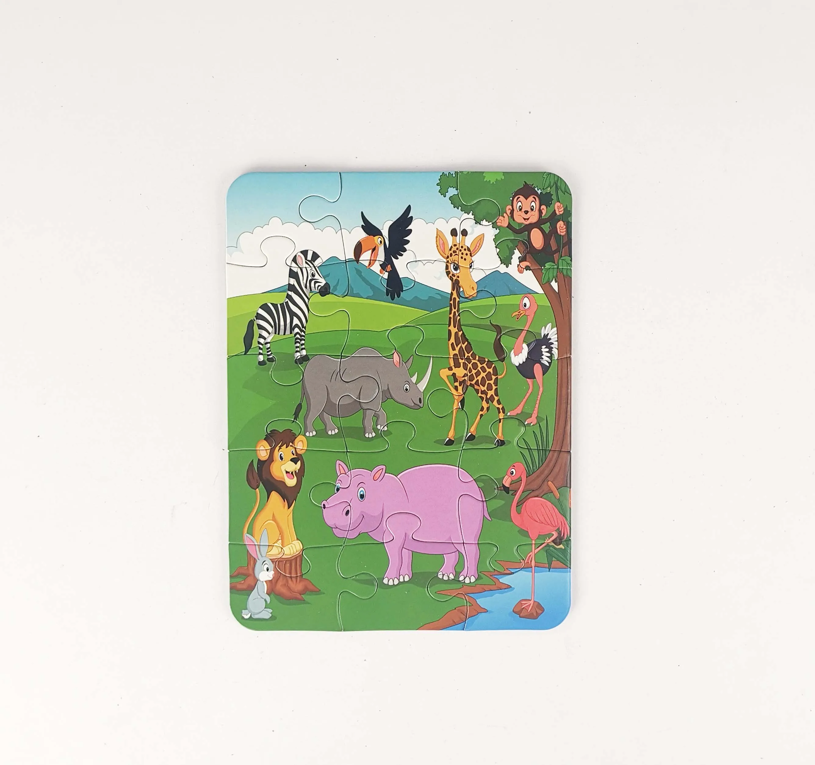 Изготовленный На Заказ крафт-бумага мультфильм животных дети