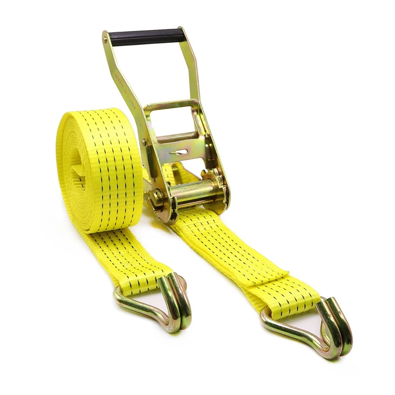 2'' 50mm 5000kgs Heavy Duty Ratchet Buckle Cargo Lashing Belt Transport ...