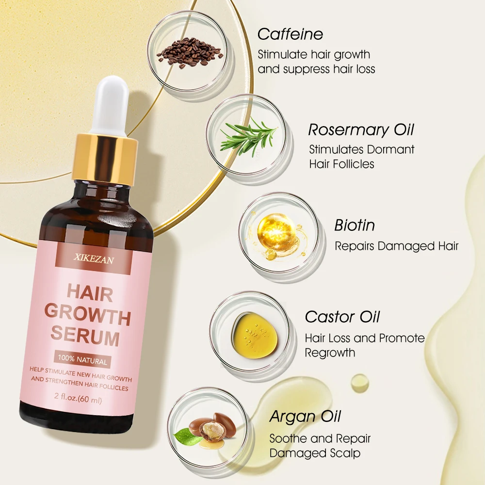 OEM Luxury Hair Scalp Serum - Vegan Caffeine & Shea Moisture