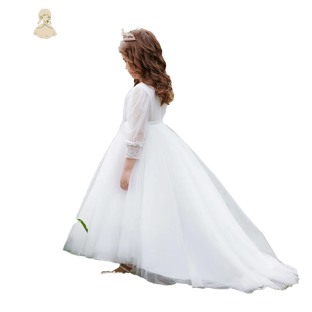 Dresses for Wedding for Girls Princess Tulle Lace Gowns