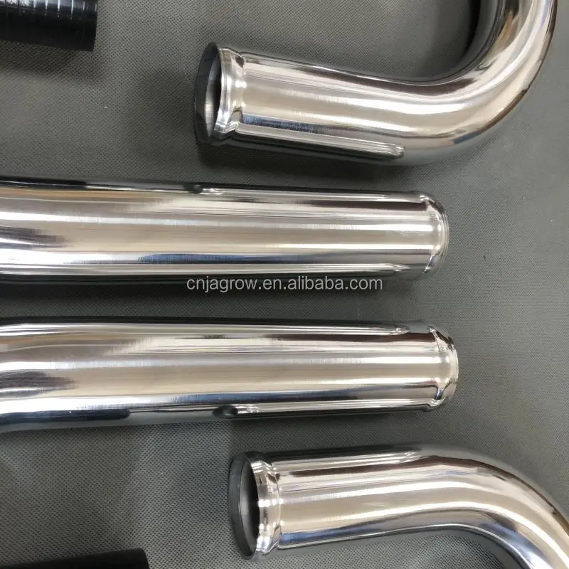 2.25 2.5 3 Inch Universal Aluminum Intercooler Piping Kit For Sale