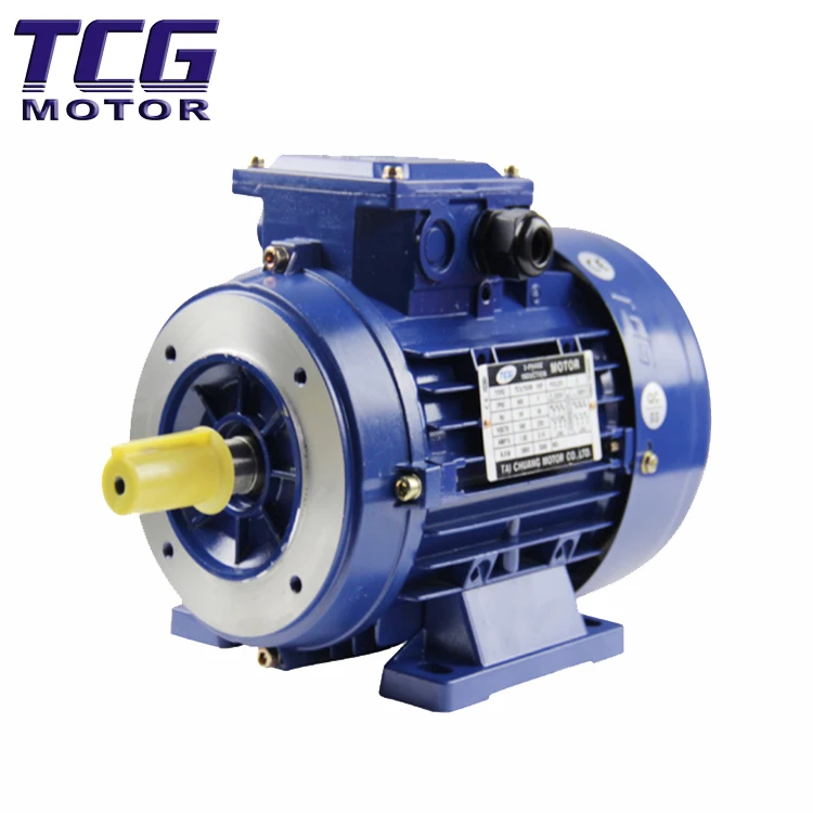Трехфазный индукционный двигатель 1/2 Hp 1440 об/мин трехфазный 400