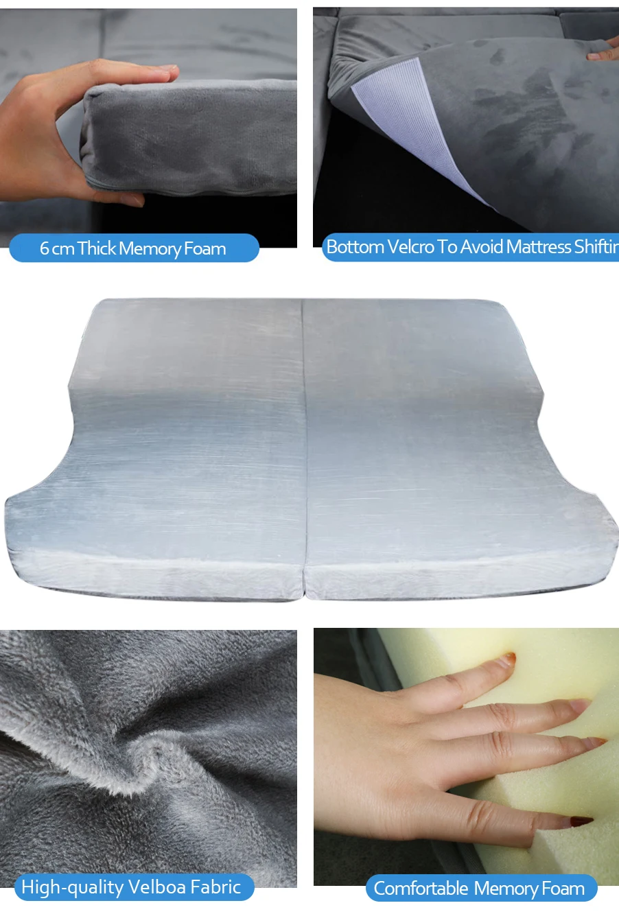 Tesla мягкий матрас для кемпинга заднее сиденье автомобильная кровать с эффектом памяти дорожная пена автомобиль внедорожник портативный и автомобиля