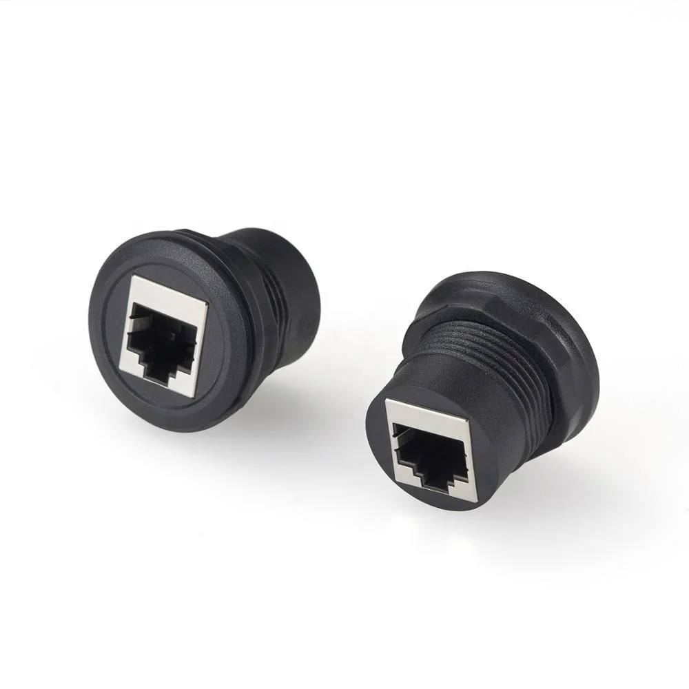 Modular Coupler Connector Jack 8P8C Cat6 Shielded