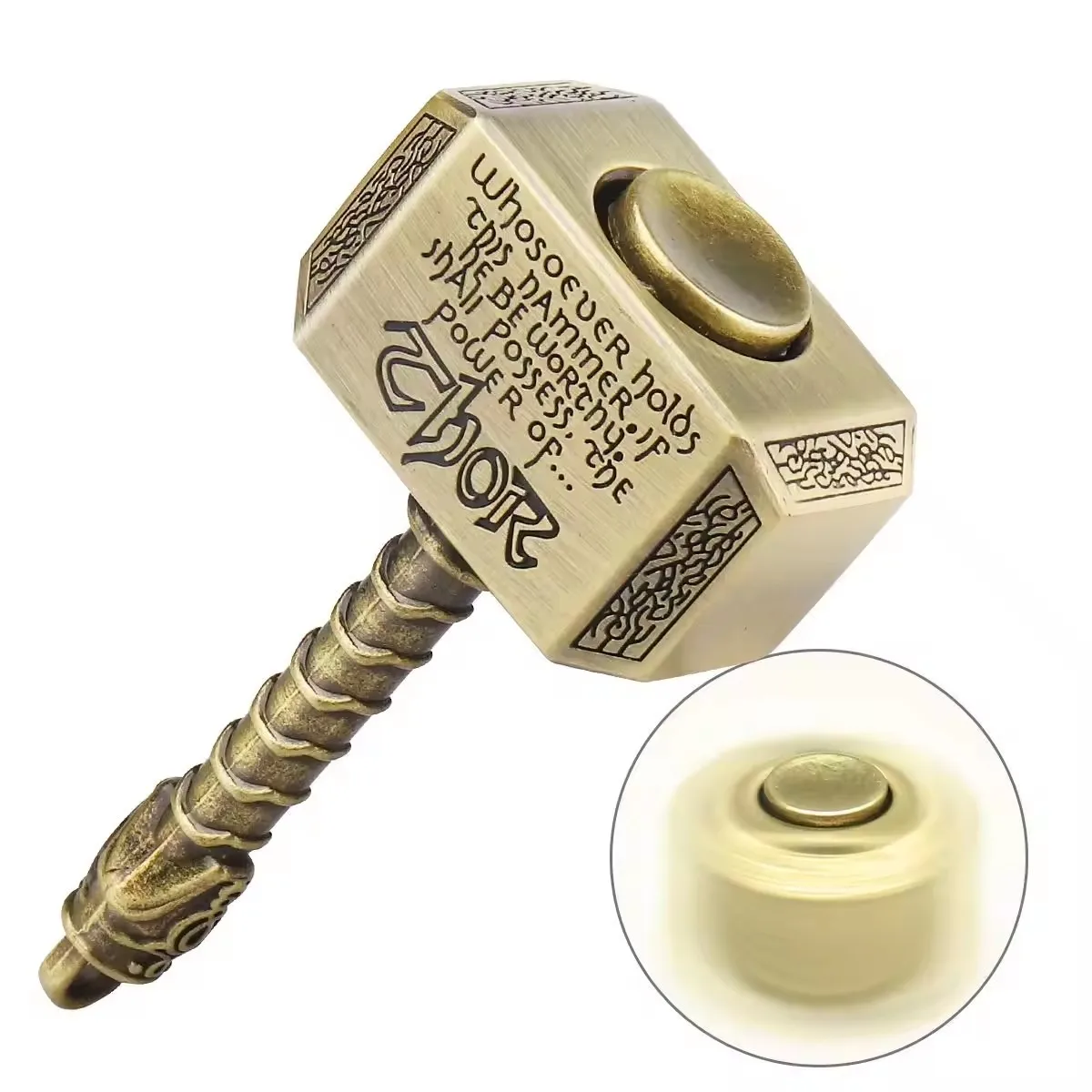 Hammer Fidget Spinner Hand Finger Spinners Fidget Blocks Cube Stress Relief  Anti Anxiety