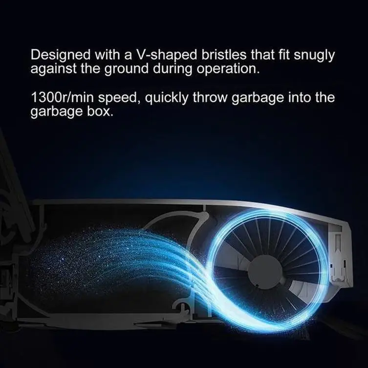 Oem Odm Sweeper Rechargeable Manual Electric Rotating Sweeper Rotating Electric Broom
