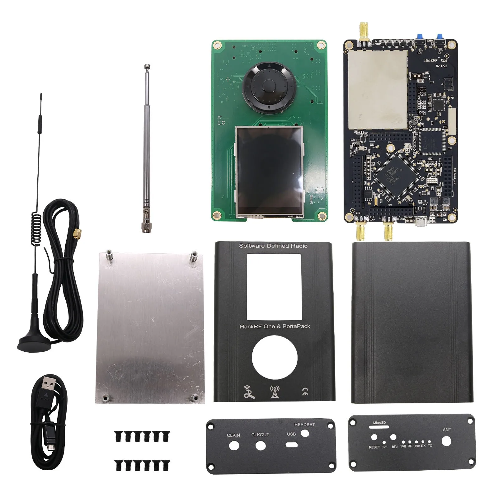 受信機 HackRF One & PortaPack H2 PortaPack H2 + HackRF One V2.0.1 – BSI
