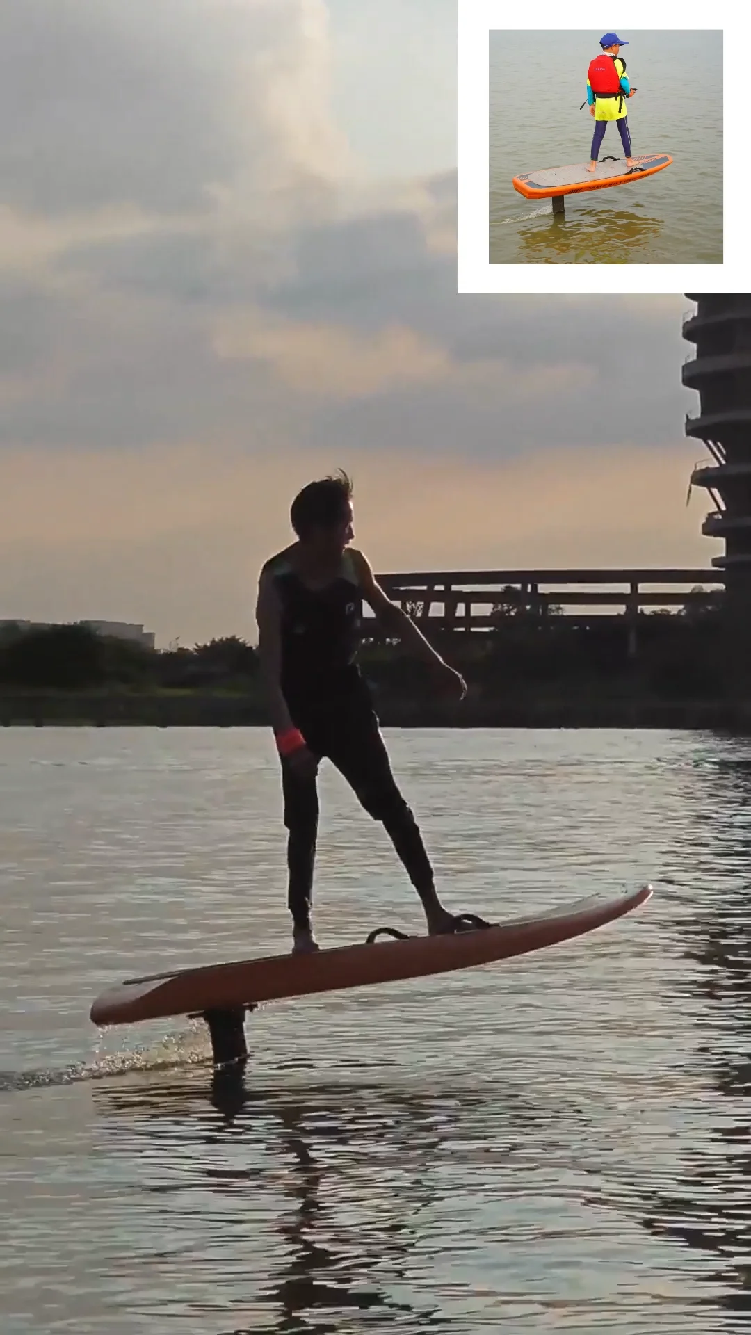 Drop Shipping Carbon Fiber Efoil Foil Motor Jet Board Efoil Electric