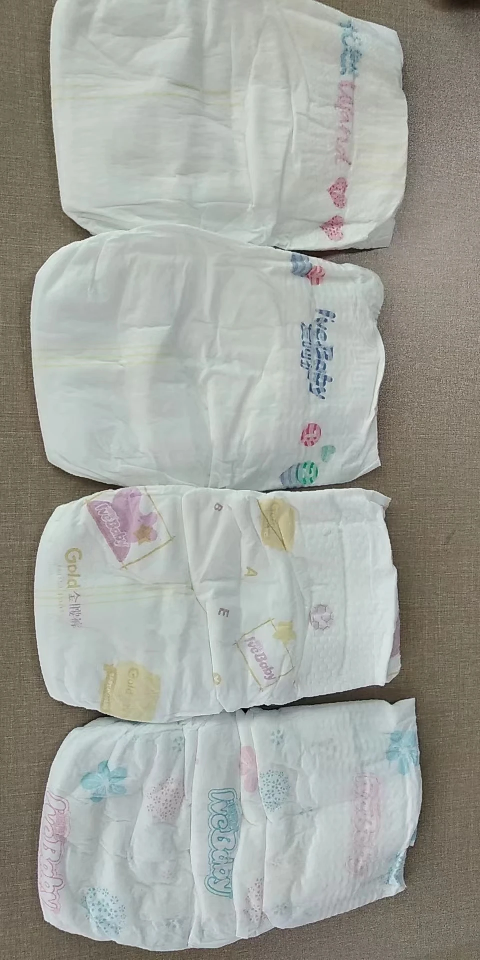 Hot Sale B Grade Baby Diaper Supplier Rejected Quality Pure B In Good ...