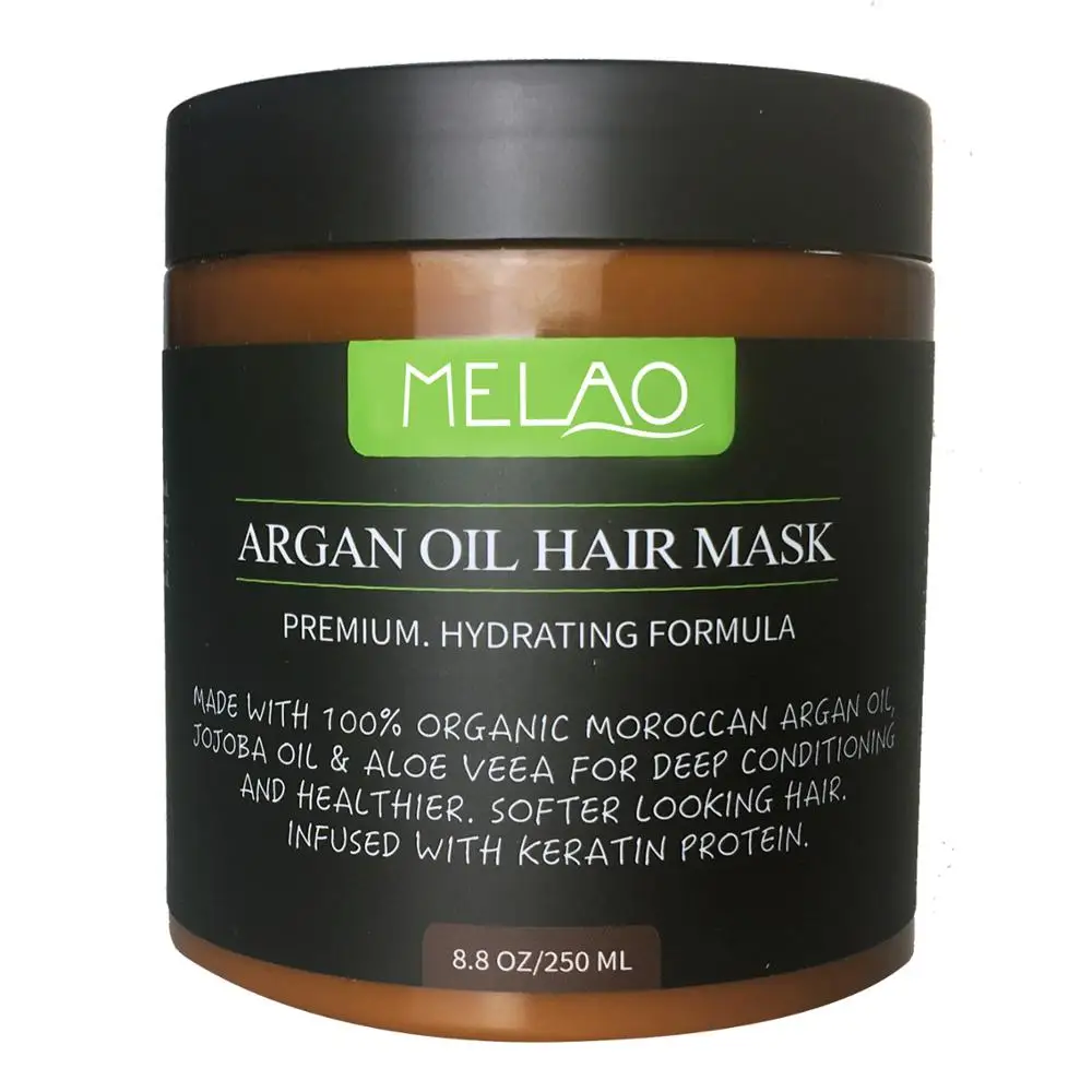 Органическая маска для волос на основе масла арганы