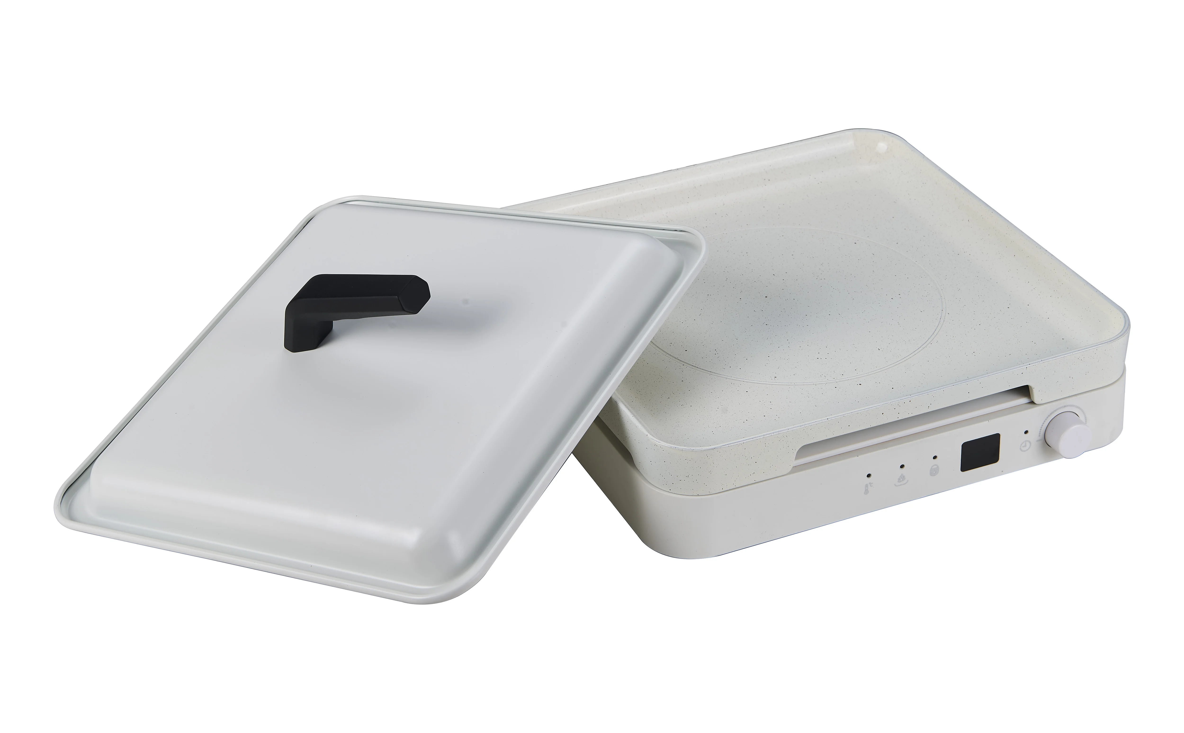 White Single Induction Cooker Mini Table Portable Square Shape Electric Induction Stove