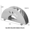 Silver holder /base holes