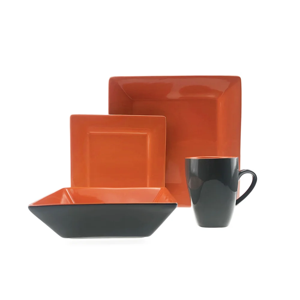 16pcs Ceramic Dinner Sets Luxury Dinnerware Prices Stoneware