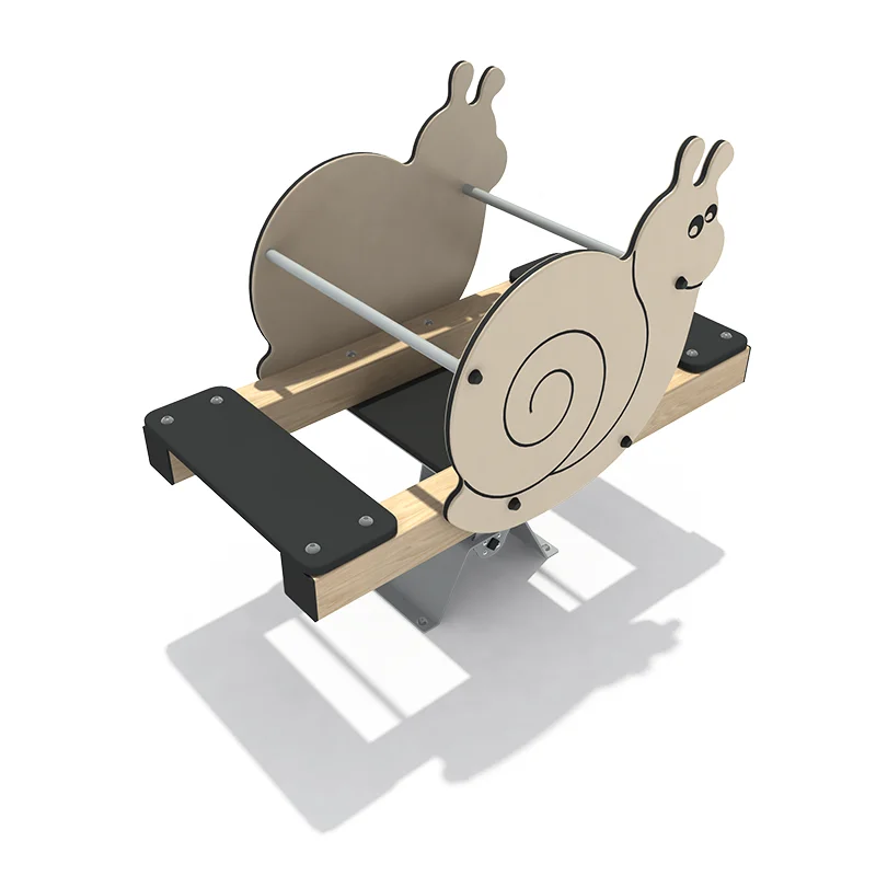 Hot Sale Kindergarten High Quality Children Rocking Horse Toys Cute Animal Seesaw Seat for Amusement Parks