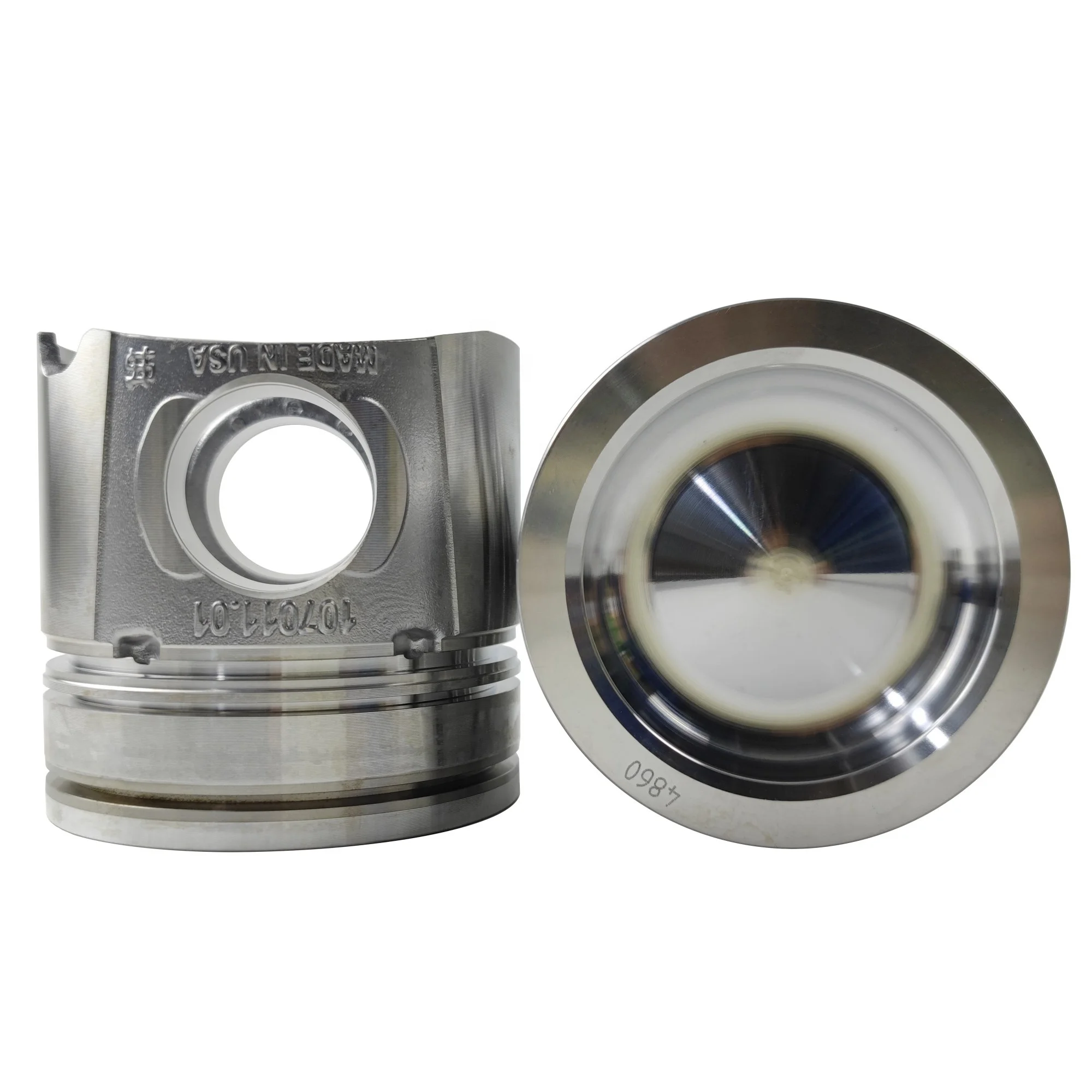 OEM Quality STD 107mm Engine Piston 4934860 3975868 4931888 Fitting for Cummins ISB QSB 6.7L 6D107 QSB6.7 Truck Machinery Motor - Gupta Tractor Spares Co.