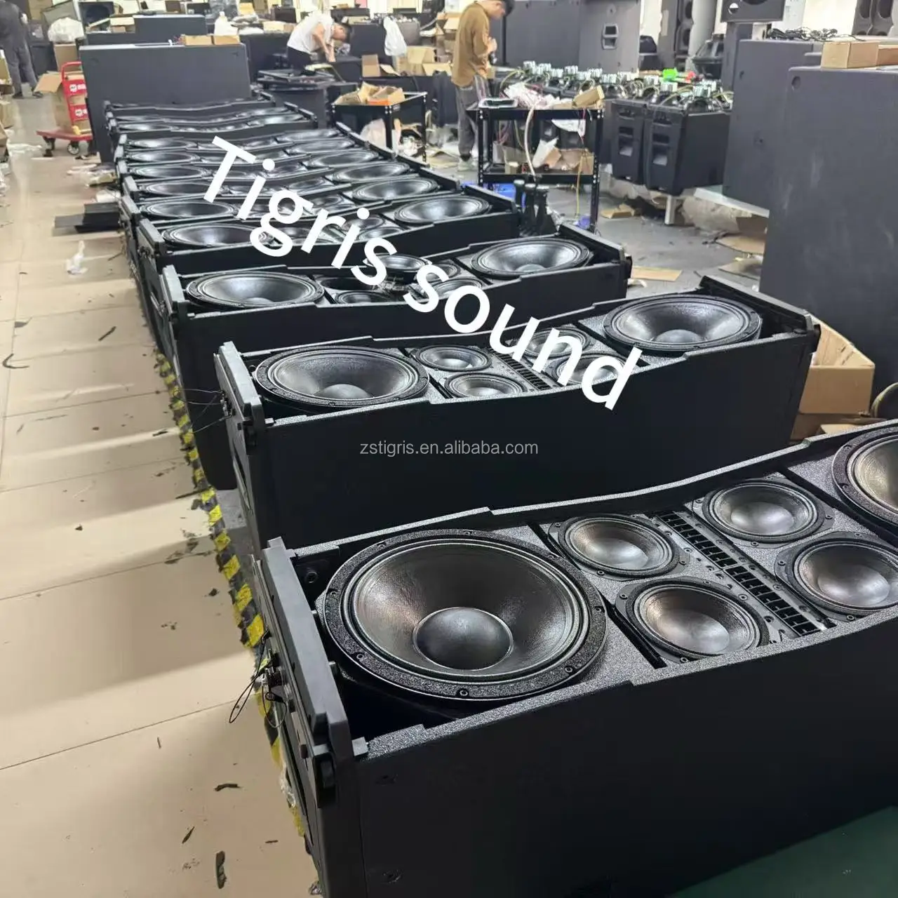 HDL 50-A 4K Dual 12 Inch 3-way Line Array Speaker Full Range Speaker Sound System Stage Professional Audio  Speakers