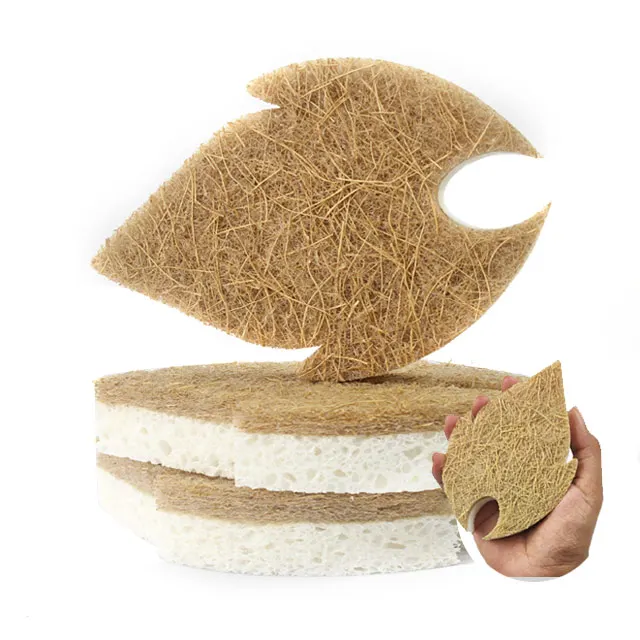 Eco Dishwashing Coconut Fibres Cellulose Eco-Friendly Sustainable 100% ...