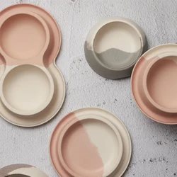 2030102 цветная кормушка для кошек и собак из бамбукового