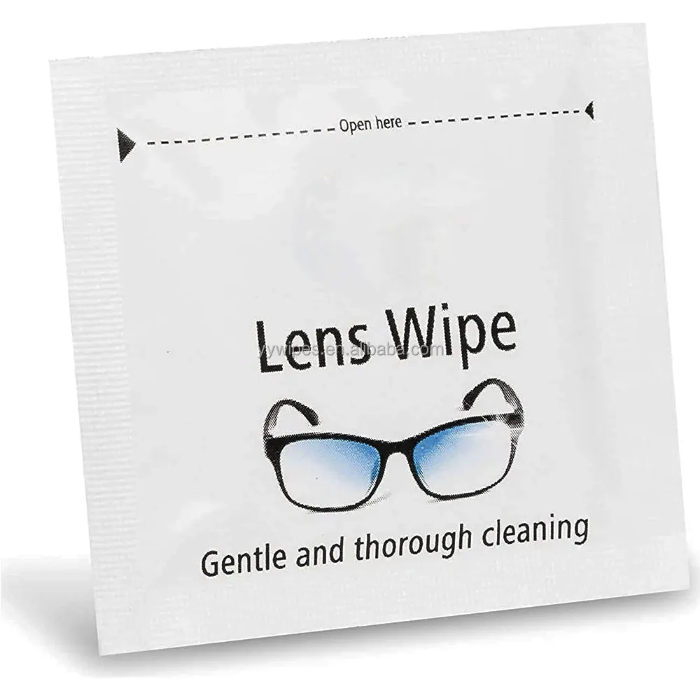 Wholesale Lens Cleaning Wipes 200 Count Eyeglass Cleaner Lens Wipes
