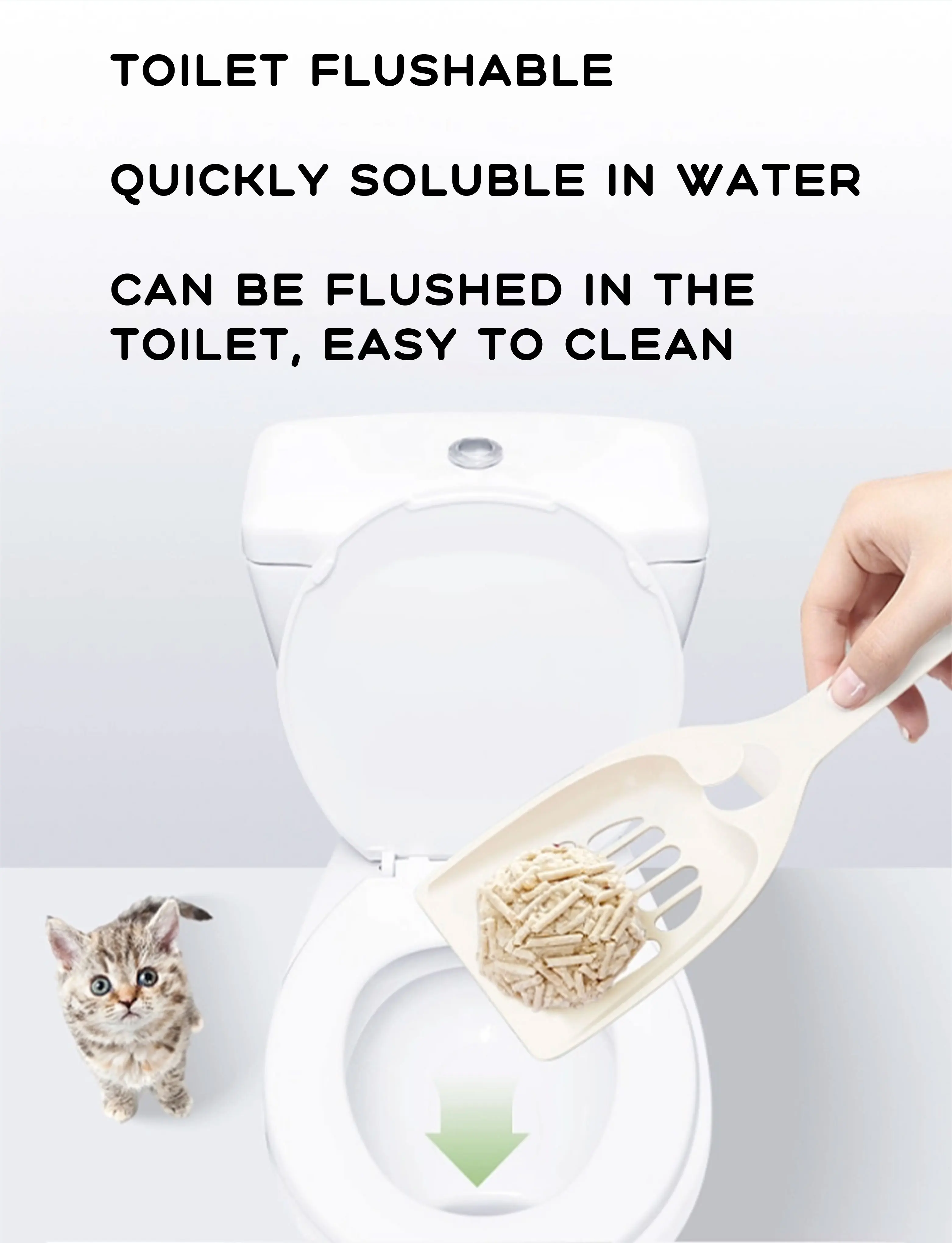 In Stock Dust Free Strong Clumping 10kg 1.5mm Natural Deodorizer