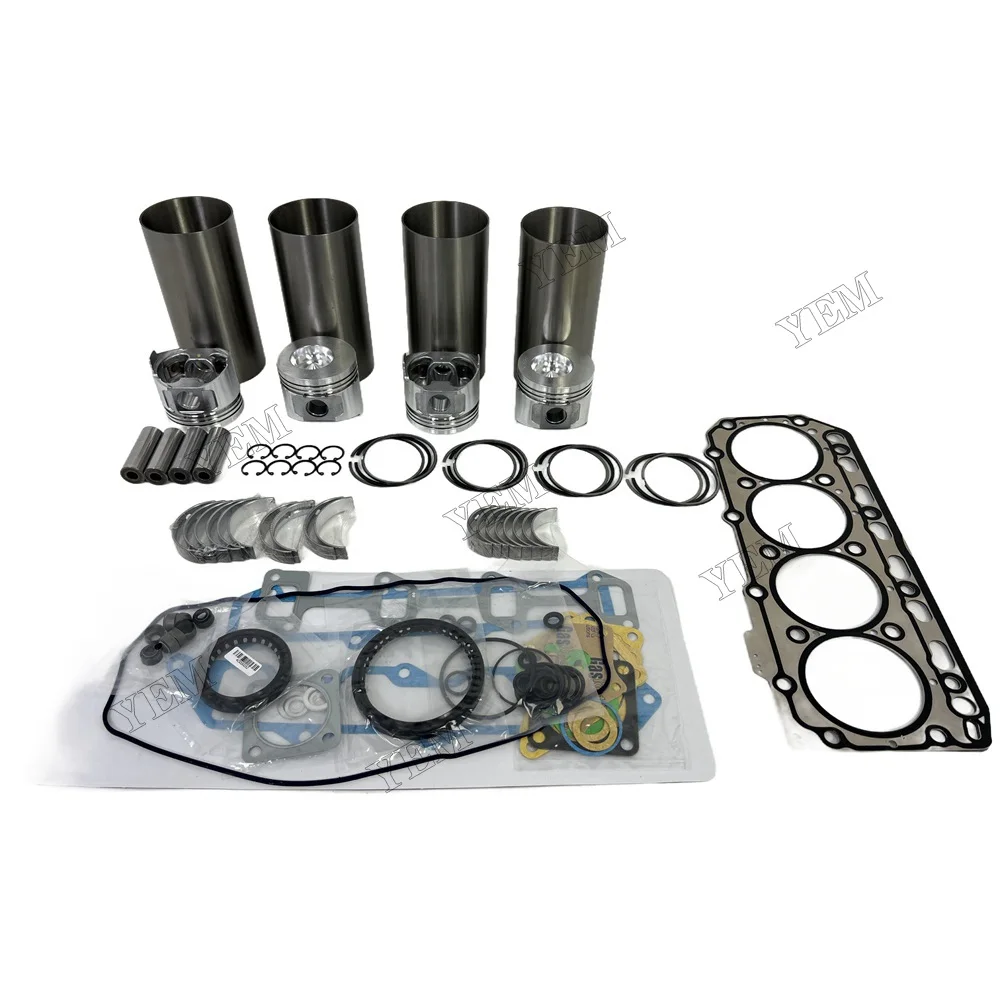 For Yanmar 4TN78 Overhaul Gasket Kit Repair Part Engine Piston Ring Gasket