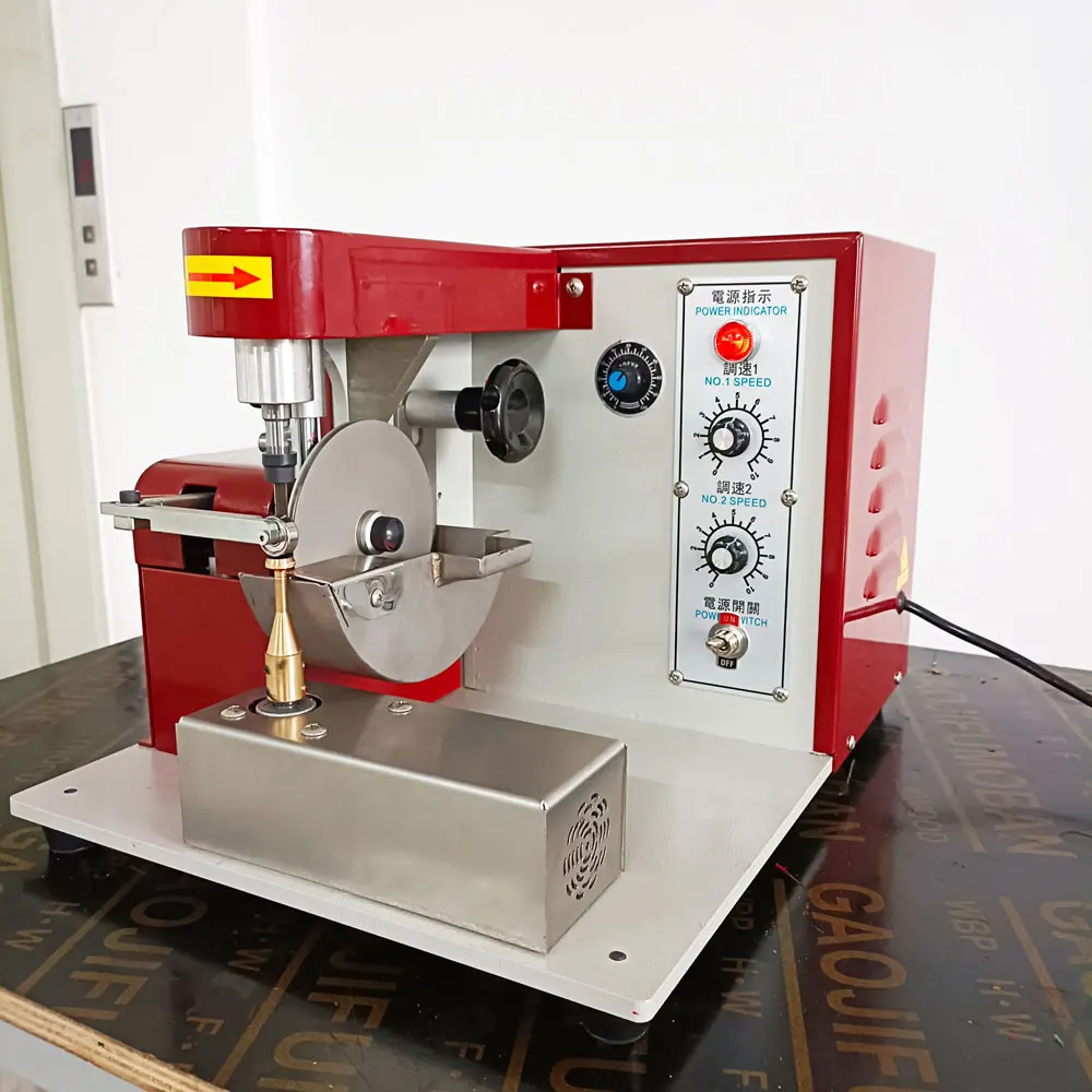 High Speed Small Edge Coloring Dyeing Painting Machine Automatic Leather Edge Painting Machine
