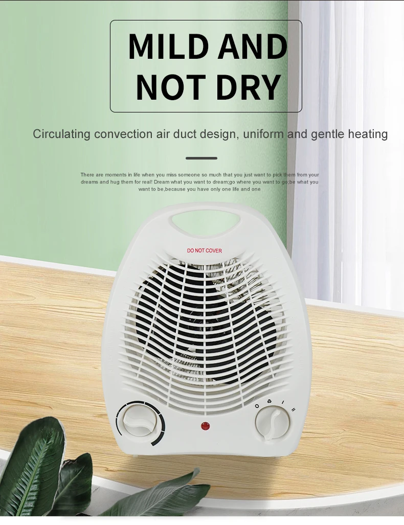 Freestanding 2000W Portable Electric Fan Heater - Warmth & Comfort
