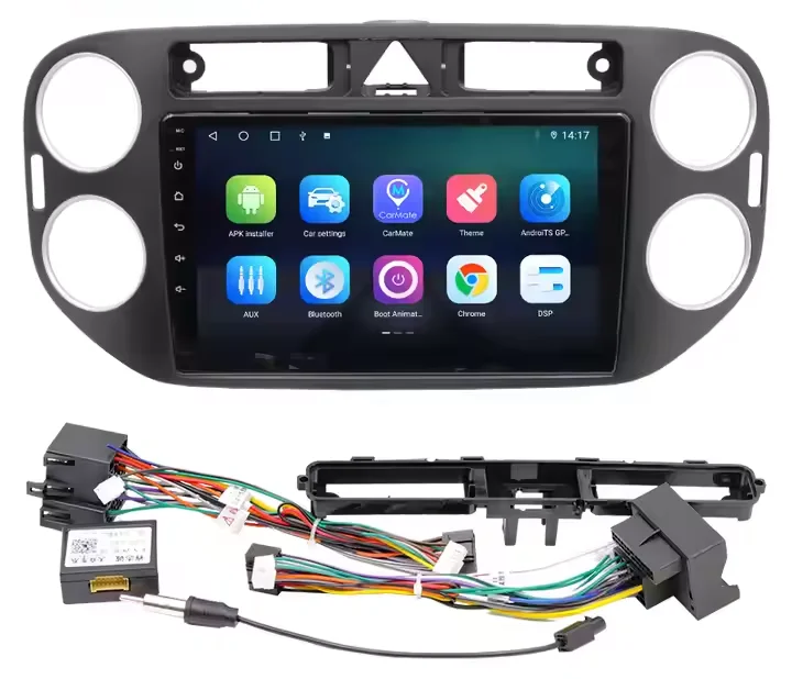 Android Stereo for VW Tiguan 2010 2011 2012 2013 2014 2015 2016 Car Radio Multimedia Video Player GPS Navigation 4G LTE