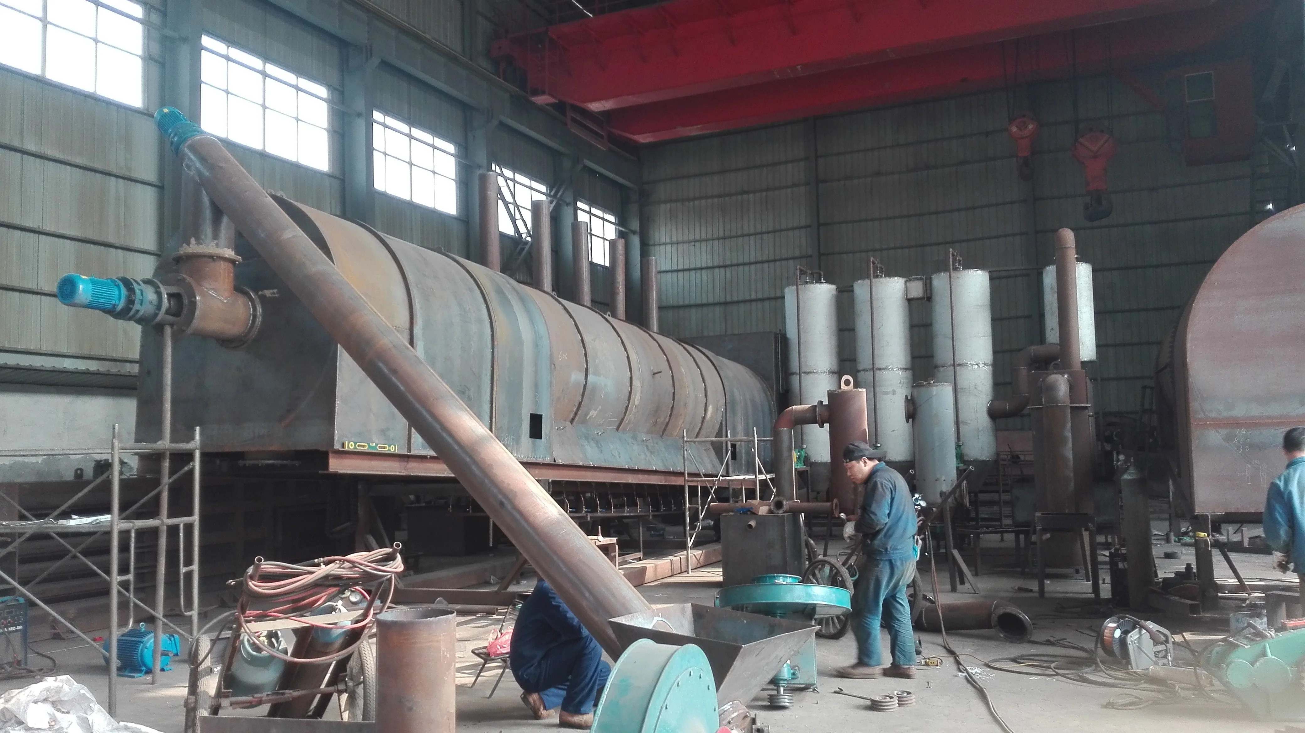2024 Hot Sale Continuous Biomass Torrefaction From Wood Pellets Whole Line for Sale