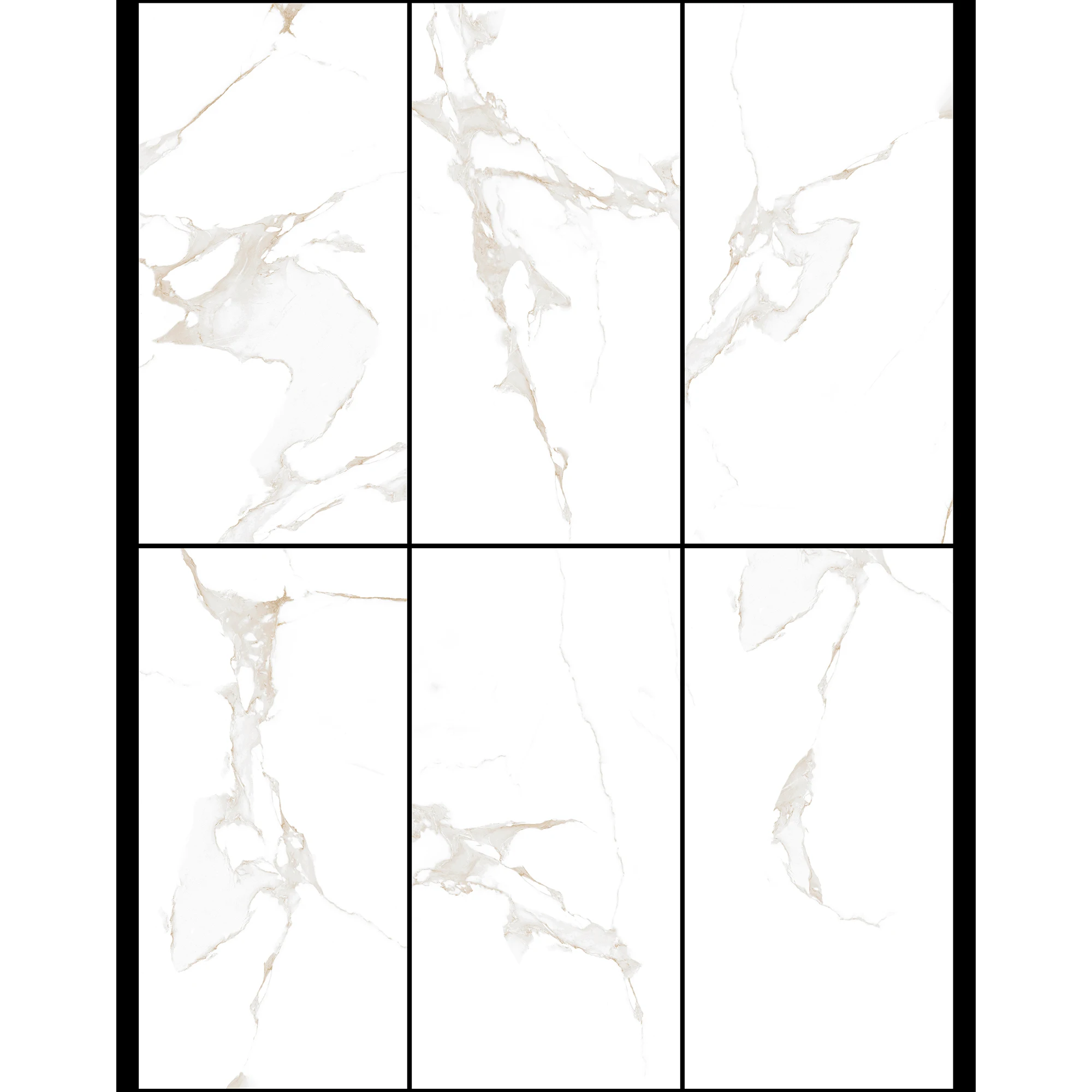 Glazed Polished Porcelain Tile for Bathroom Wall Waterproof Beige ...