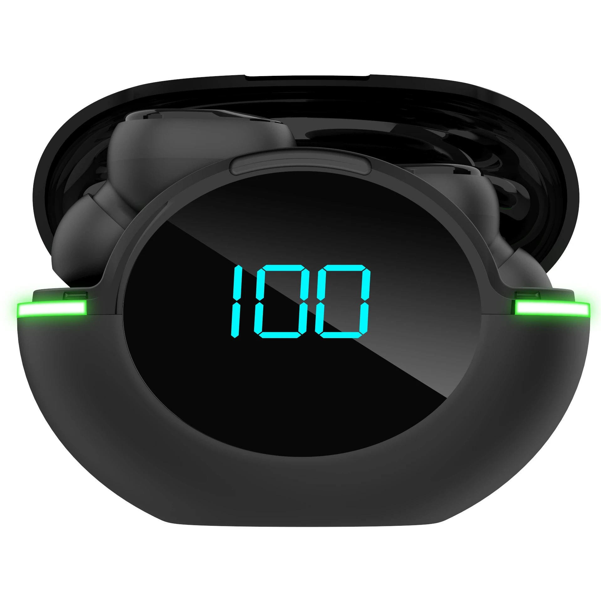 Миниатюрные наушники-вкладыши Audifonos Auriculares Y80 Tws с цифровым светодиодным дисплеем, наушники с низкой задержкой, беспроводные игровые наушники
