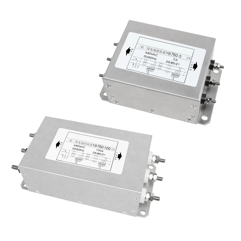 High Quality 440V 5A-200A Three-Stage Three-Phase Power Supply Filter LV Products