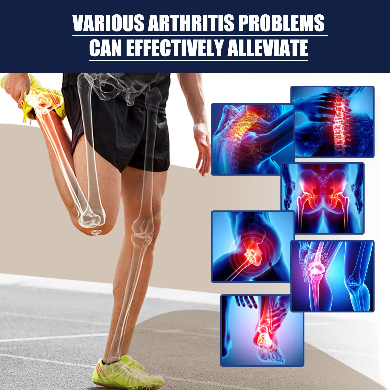 OEM Knee Pain Special Cream Synovial Damage Meniscus Joint Hydrosis Old Cold Leg Pain Joint Relaxing and Stasis Removing Paste