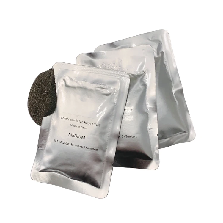 200g Ti Powder for Cold Spark Machine Titanium Powder for Wedding