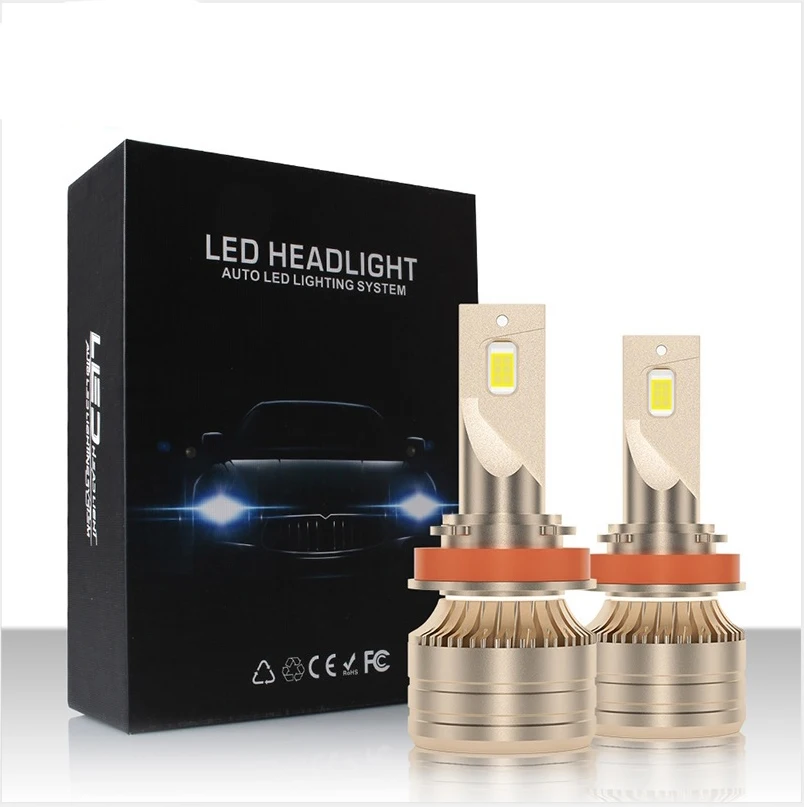 Auto Lighting System XM70 Car LED Headlights Bulb 9005 9006 H1 H4 H7 H11 LED Car Lights Headlamp Bulbs